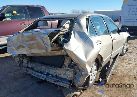 2004 Honda Accord 2.4 Lx из США, поврежденный, VIN 1HGCM56304A010156